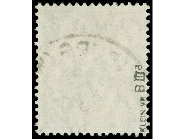 1920, Germania 3 M. auf 3 Pfg. dunkelorangebraun, Aufdruck Type BIIIa, sauber gestempelt “MARIENBURG 26.5.20”, tadellos, sign