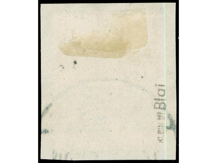 1920, Germania 3 M. auf 3 Pfg. dunkelorangebraun, Aufdruck Type BIai, sauber gestempelt “MARIENBURG" auf Briefstück, tadellos