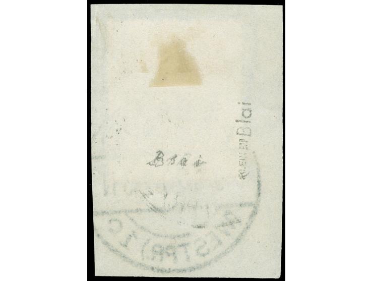 1920, Germania 2 M. auf 2 ½ Pfg. dunkelolivgrau, Aufdruck Type BIai, sauber gestempelt “MARIENBURG (WESTPR.) 1 c -9.6.20” auf
