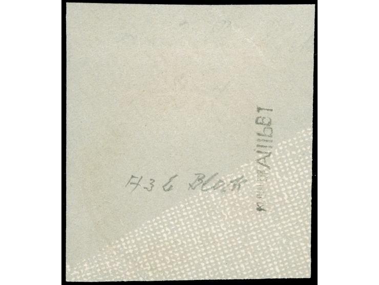 1920, Germania 2 M. auf 2 ½ Pfg. dunkelolivgrau, Aufdruck Type AIIIbBI, sauber gestempelt “MARIENBURG (WESTPR.) 2 28.5.20” au