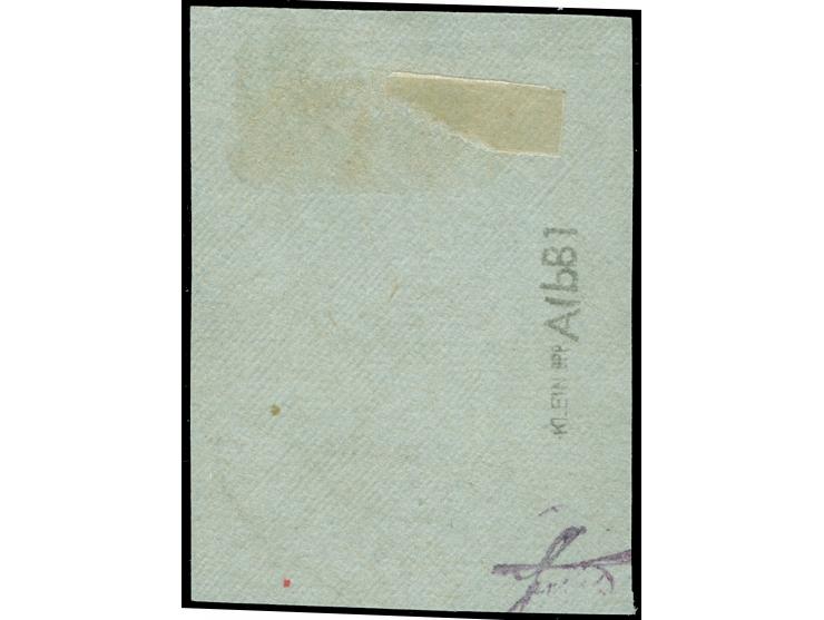1920, Germania 2 M. auf 2 ½ Pfg. dunkelolivgrau, Aufdruck Type AIbBI, sauber gestempelt “CHRISTBURG 27.6.20” auf Briefstück, 