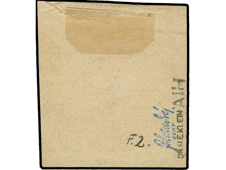 1920, Germania 1 M. auf 2 ½ Pfg. dunkelolivgrau, Aufdruck Type AIH, sauber gestempelt “GARNSEE 11.7.20” auf Briefstück, tadel