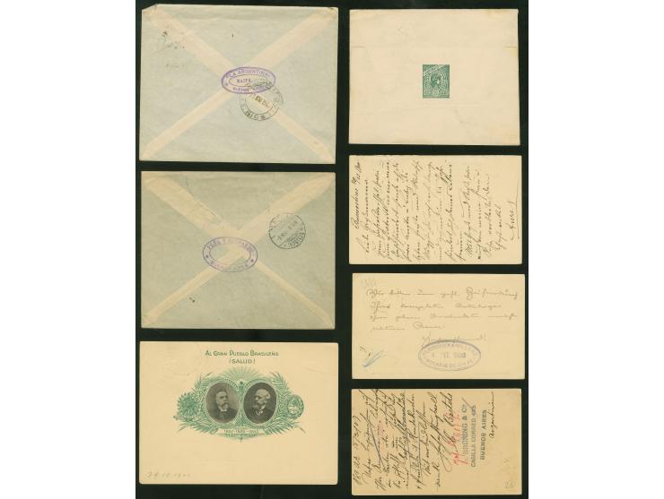 1900/1910, Liberty 15 different postal stationery cards/envelopes and wrapper including picture and commercial imprints, 6 ce