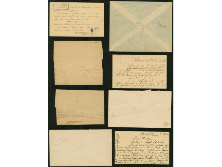 1900/1910, Liberty 15 different postal stationery cards/envelopes and wrapper including picture and commercial imprints, 6 ce
