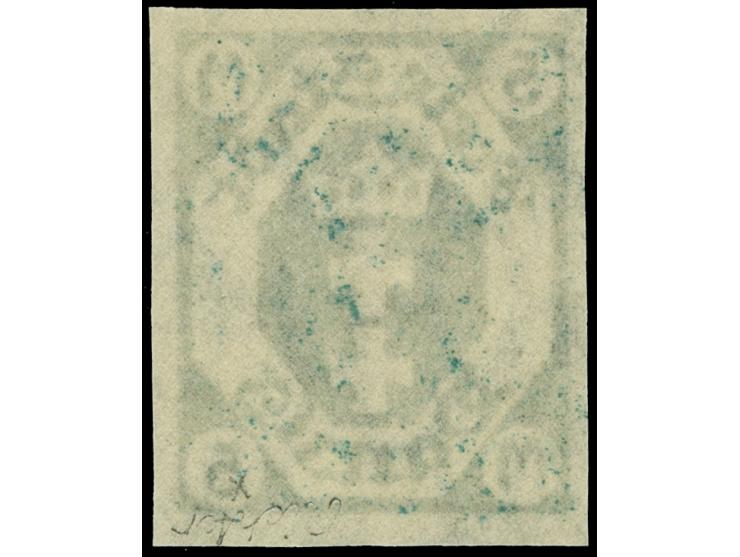 1922, Kleines Staatswappen 5 M. schwärzlichopalgrün, ungezähnt, postfrisch, tadellos, sign. Richter&nbsp;