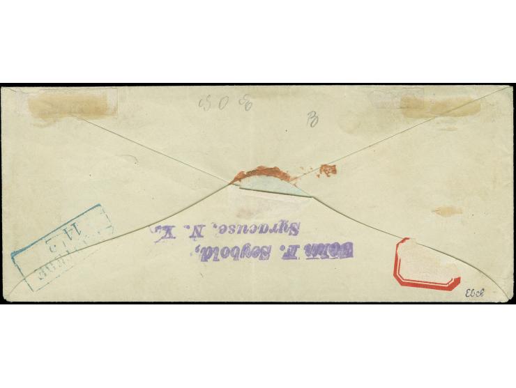 1861, 1 Gr. blau, farbfrisch und allseits breitrandig mit blauem DKr. “OLDENBURG 13.2.” auf Briefkuvert nach Rastede mit Anku