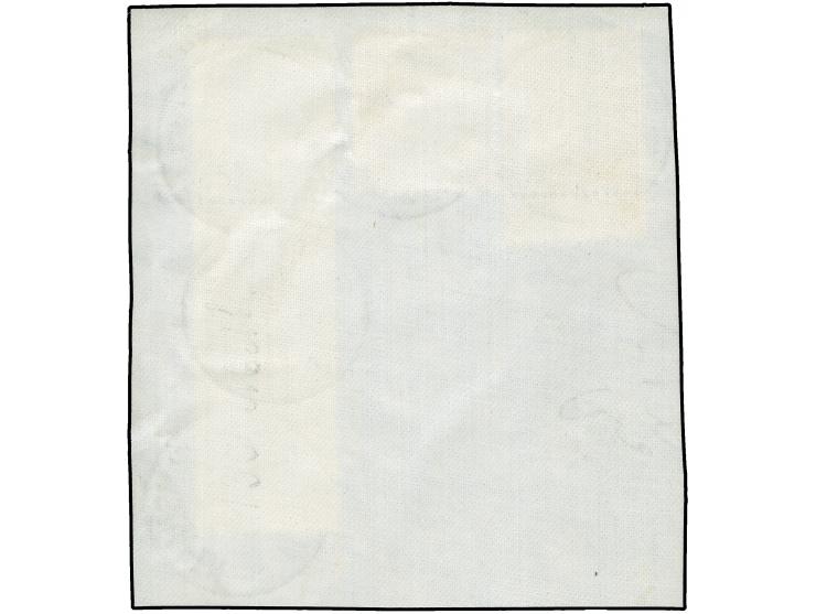 1890/98, 2 M. dunkelrotkarmin mit Zwischensteg, zusammen mit Krone/Adler Einzelwert 10 Pfg. und senkr. 3er-Streifen 50 Pfg., 