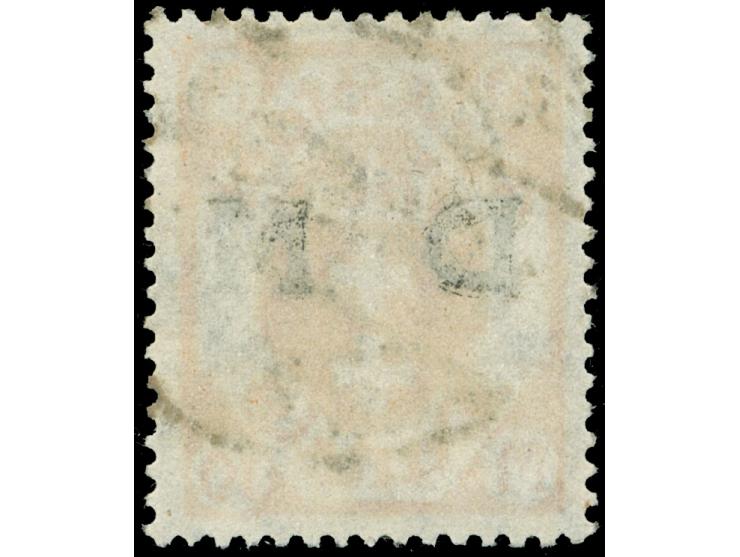 1923, Kleines Staatswappen 10 M., stehendes Wasserzeichen, sauber gestempelt, tadellos, Kurzbefund Soecknick BPP (2018)