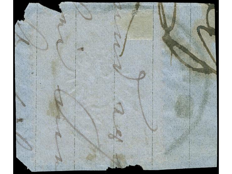 1872, 3 Kr. rotkarmin mit Plattenfehler “Kerbe im Innenkreis unter D in DEUTSCHE, Kerbe im Innenkreis über erstem R in KREUZE