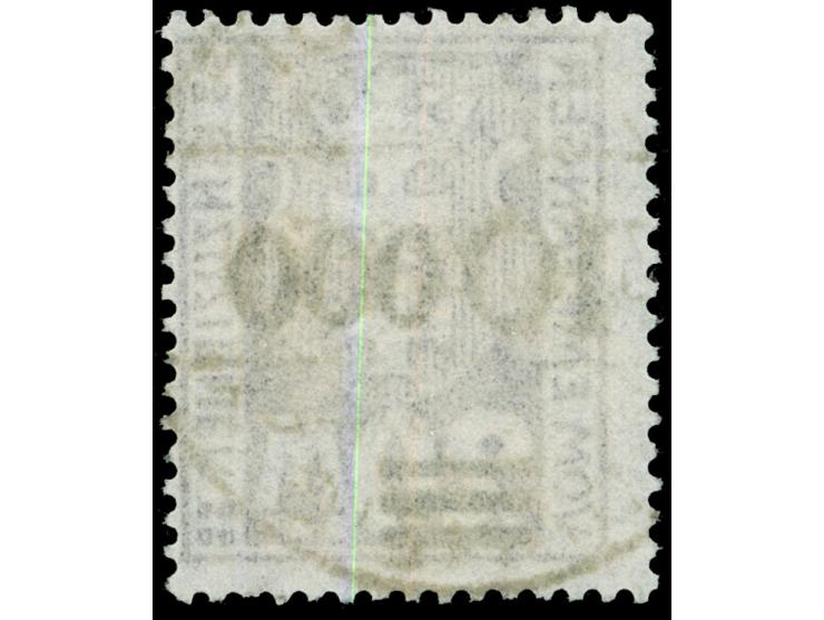 1923, Kleines Wappen 10000 auf 20 M., rußiger Aufdruck, sauber und zeitgerecht gestempelt “KALTHOF 3.10.23”, unten kurzer Zah