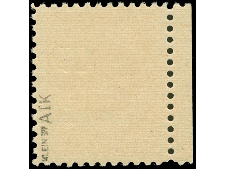 1923, Freimarke 10 C. auf 25 M. lebhaftrötlichorange, kopfstehender Aufdruck, postfrisch, tadellos, sign. Klein BPP&nbsp;