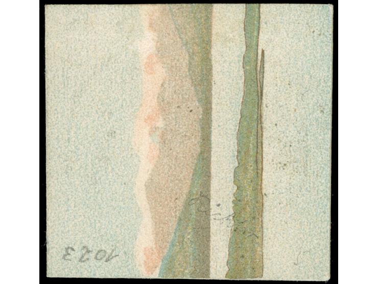 FELDPOST: "K.D.FELD-POSTSTATION No. 6 2/6”, EKr. sauber zentrisch auf 1898 Steilaufdruck 10 Pfg. auf Briefstück, einwandfrei,