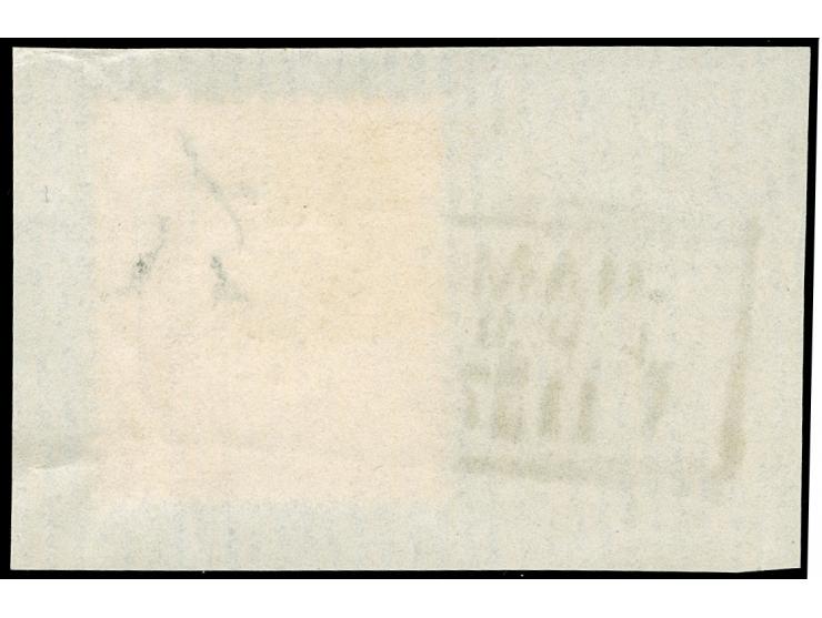 1872, 2½ Gr. orangebraun mit Plattenfehler “Farbstreifen durch C in GROSCHEN” (Feld 20), mit Rahmenstempel “HAMBURG E.P.P. Nr