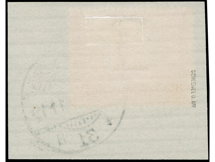 1933, Wagner 40 Pfg. mit Stempel “HAMBURG 24.11.33” auf Briefstück, in einwandfreier Erhaltung, bestens sign. D. Schlegel BPP