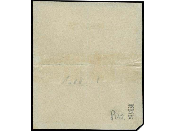 Petschili-Ausgaben: 1901, Kiautschou Kaiseryacht 3 Pfg., zwei waagerechte Paare, ehemals Viererblock, mit zentrischem Stempel
