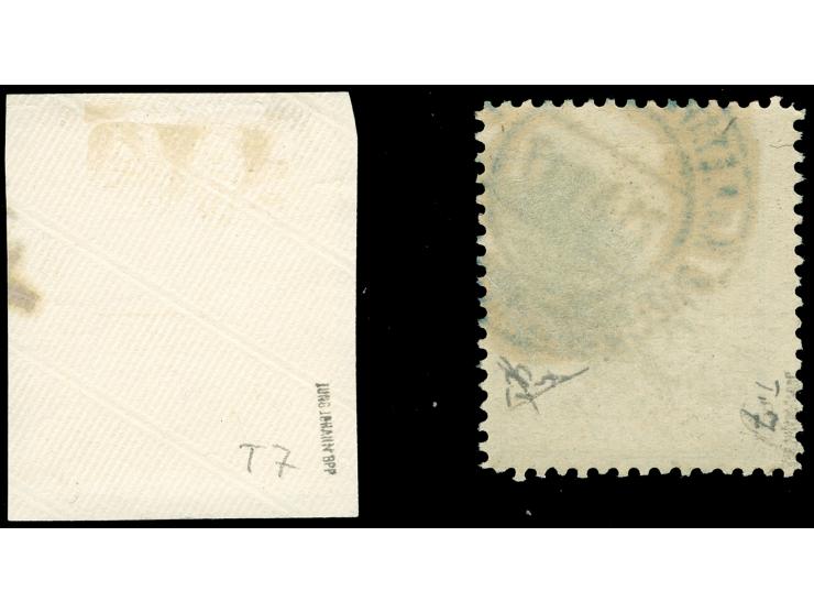 1917, Wappenzeichnung 2 Gr. und 4 Gr., Type 7, sauber gestempelt, tadellos, sign. Jungjohann BPP