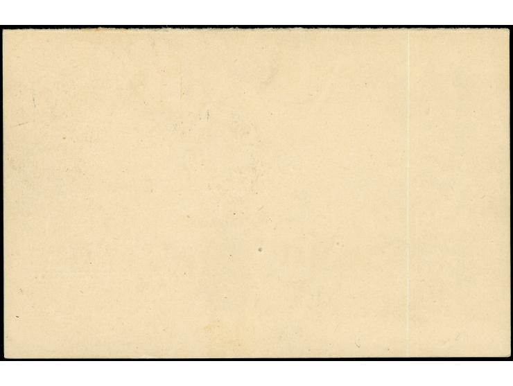 “MARIENBERG / KAMERUN 2.7 12”, sehr klar auf Frageteil Doppelkarte Germania 5 Pfg. mit etwas Text nach Halle, einwandfrei