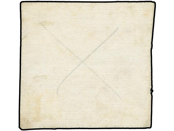 1898, Diagonalaufdruck 25 Pfg. gelblichorange, Viererblock mit Plattenfehler “I in Reichspost oben rechts ausgebrochen” auf d