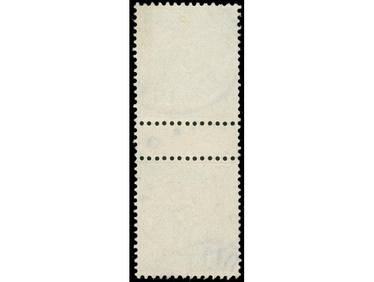 1898, Steilaufdruck 5 Pfg. lebhaftopalgrün, senkrechtes Zwischenstegpaar, sauber gestempelt “SHANGHAI 12/4 01”, tadellos, Kur