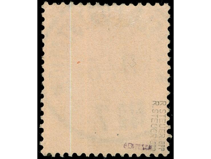 1900/02, Petschili Germania 30 Pfg. rötlichorange/rotschwarz auf mattgelblichorange, sauber gestempelt “K.D. FELD-POSTSTATION