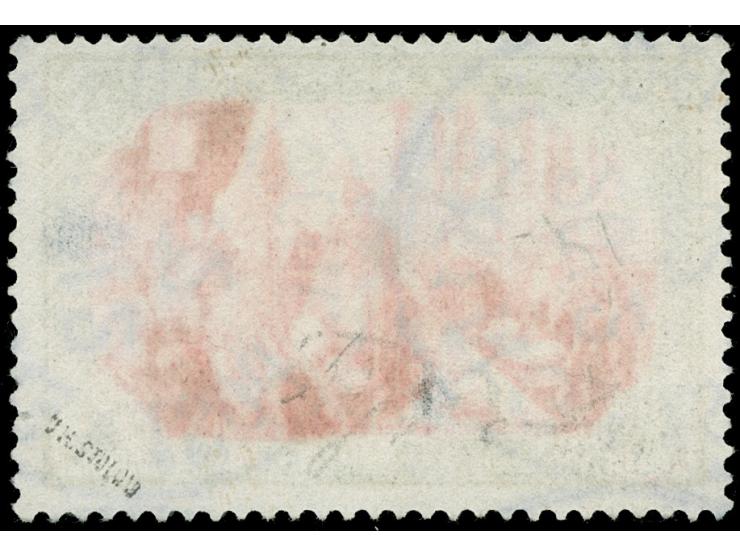 1901, Germania Reichspost Type I 5 M. grünschwarz/bräunlichkarmin, sauber gestempelt “PEKING DEUTSCHE POST 20/2/02”, Mittelst