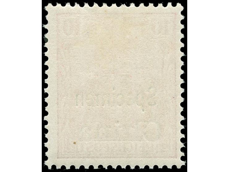 1901, Germania Reichspost 10 Pfg. rötlichkarmin, mit Aufdruck “Specimen”, sauber ungebraucht, tadellos
