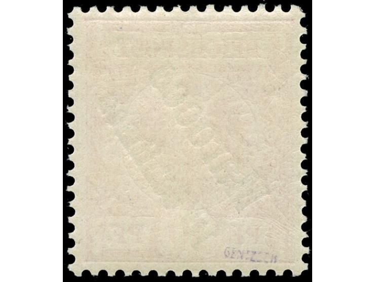 1899, Krone/Adler 10 C. auf 10 Pfg. rotkarmin (UV dunkelrot), postfrisch, tadellos, sign. Gentzsch, Fotobefund Jäschke-L. BPP