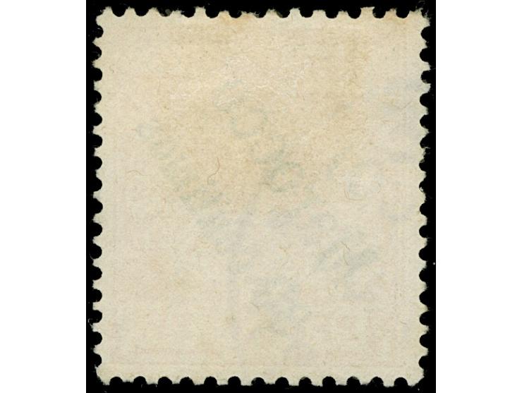1899, Krone/Adler 30 c. auf 25 Pfg. gelblichorange, Plattenfehler “I in Reichspost oben gespaltet”, gestempelt, tadellos, Kur