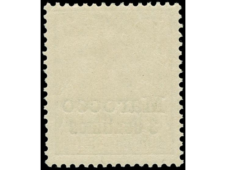 1903, Unverausgabte 3 C. auf 3 Pfg. dunkelockerbraun, postfrisch, tadellos, unsigniert