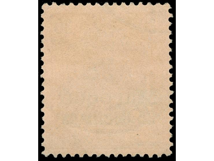 1900, Germania ohne Wz. 35 C. auf 30 Pfg. rötlichorange/schwarz auf mattgelblichorange, mit Plattenfehler “blasenförmiger wei