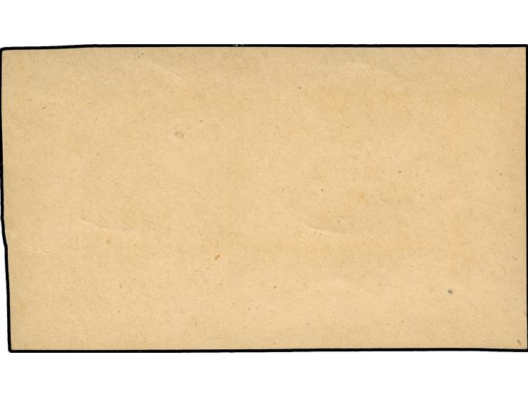 1911/19, Germania mit Wz. 6 P. 25 C. auf 5 M. grünschwarz/dunkelkarmin, Friedensdruck, Aufdruck glänzend, waagerechtes Paar a