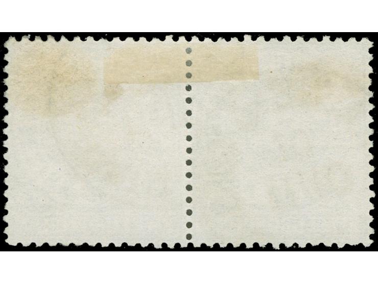 1870, Ziffer im Kreis 2 Kr. lebhaftgraublau, waagerechtes Paar, sauber gestempelt “CONSTANTINOPEL N.P.A. 11/10/70”, tadellos,