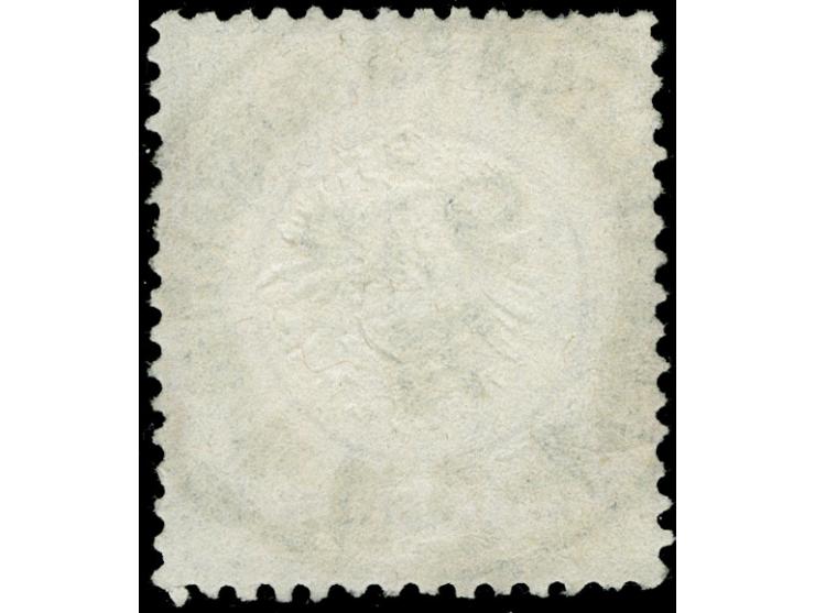 1872, Großer Schild ¼ Gr. violett, sauber gestempelt “KAISERL.DEUTSCH.P.A. CONSTANTINOPEL 9/12/74”, tadellos, seltene Entwert