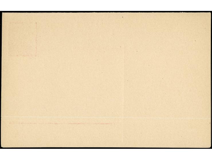 1910, Doppelkarte 10 Pfg. mit geteilter Anschriftenseite, ungebraucht