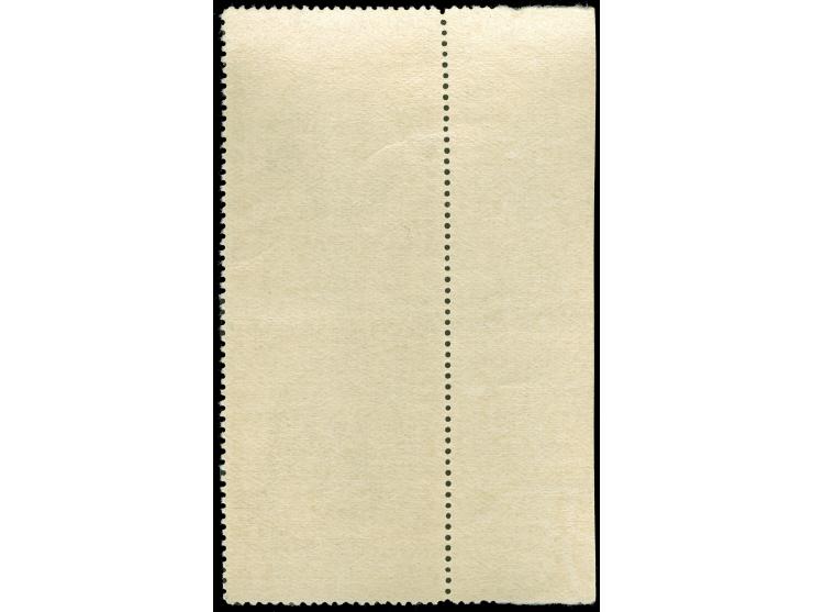 1946,Council of Trent 4 l. in vertical pair, imperforated in centre, mnh, vf. Opinion Lummer BPP&nbsp; &nbsp;&nbsp;