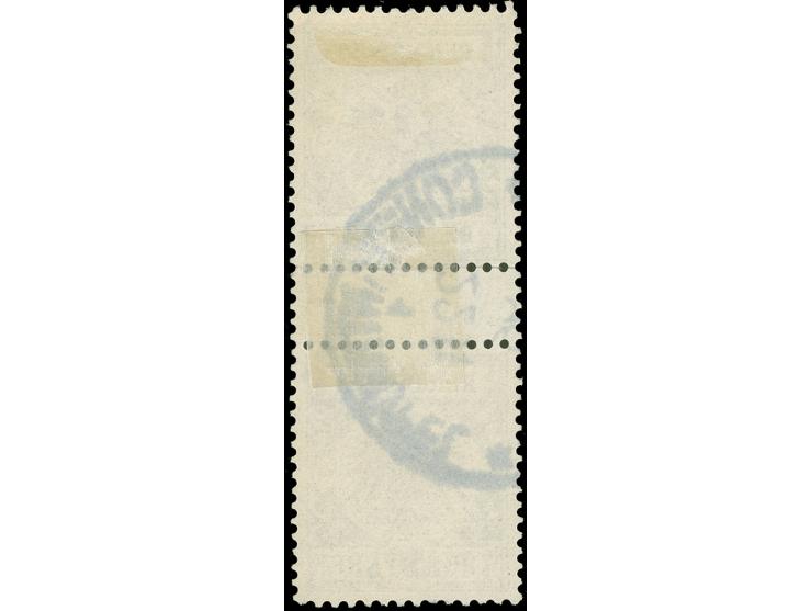 1889, Krone/Adler 2 ½ Pia. auf 50 Pfg. lebhaftrötlichbraun, senkrechtes Zwischenstegpaar, sauber gestempelt “CONSTANTINOPEL 1
