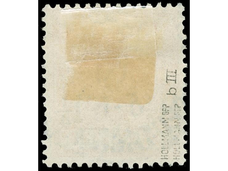 1889, Krone/Adler 1¼ Pia. auf 25 Pfg. gelblichorange, mit Aufdruckfehler “beide 1 von ¼ verkürzt", sauber gestempelt “CONSTAN