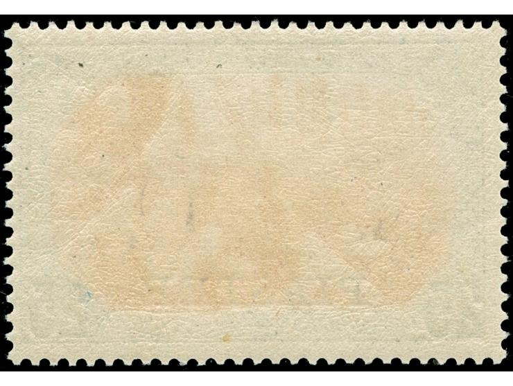 1900, Germania 25 Pia. auf 5 M. grünschwarz/bräunlichkarmin, Urmarkentype II, postfrisch, tadellos, unsigniert, Fotoattest St