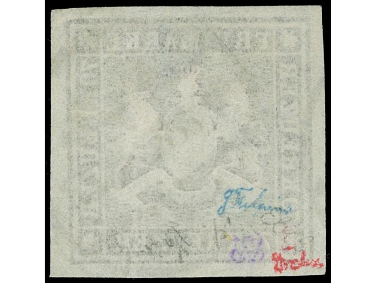 1873, 70 Kr. braunlila, Bogenfeld 2, farbfrisch, voll- bis breitrandig geschnitten, mit gut erkennbarer Wappenprägung, sauber