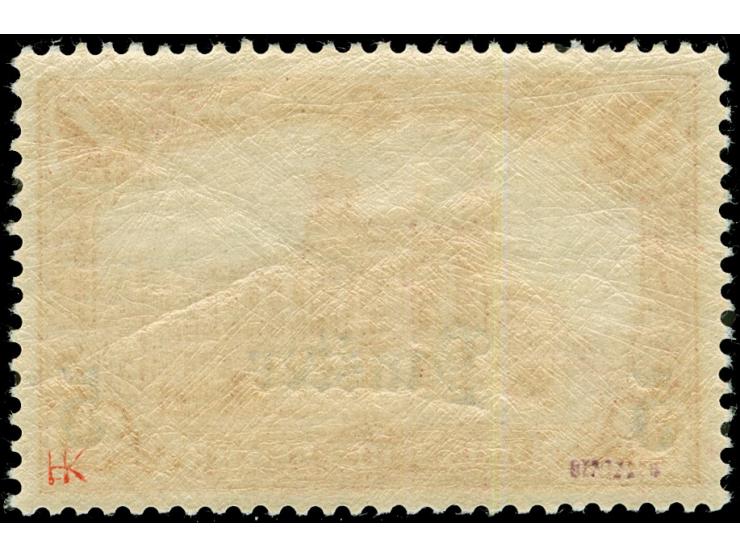 1905, Germania o.Wz. gez. 25:17 5 Pia. auf 1 M. karminrot, postfrisch, tadellos, sign. u. a. Gentzsch, Kurzbefund Steuer BPP 