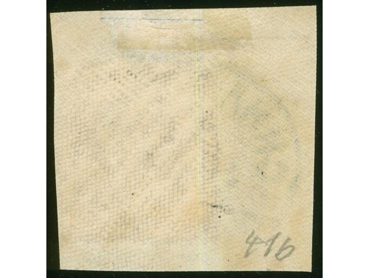 1888/90, Pfennig 10 Pfg. dunkelrosarot, sauber gestempelt “FINSCHHAFEN 19/2 89” auf Briefstück, tadellos, Fotoattest Jäschke-