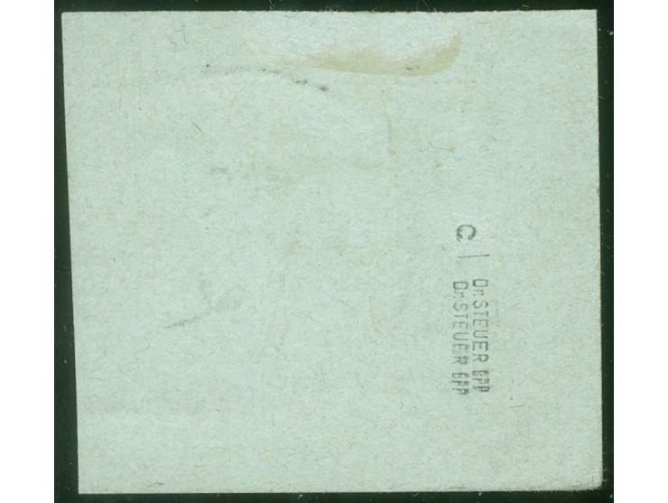 1898, Krone/Adler 3 Pfg. hellockerbraun, mit Plattenfehler “Bruch der Bandrolle rechts unten”, sauber gestempelt “STEPHANSORT