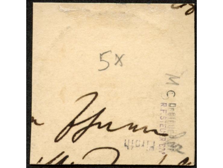 1893, Krone/Adler 3 Pfg. hellockerbraun, sauber gestempelt “KILWA 17/12 98” auf Briefstück, tadellos, sign. Steuer BPP