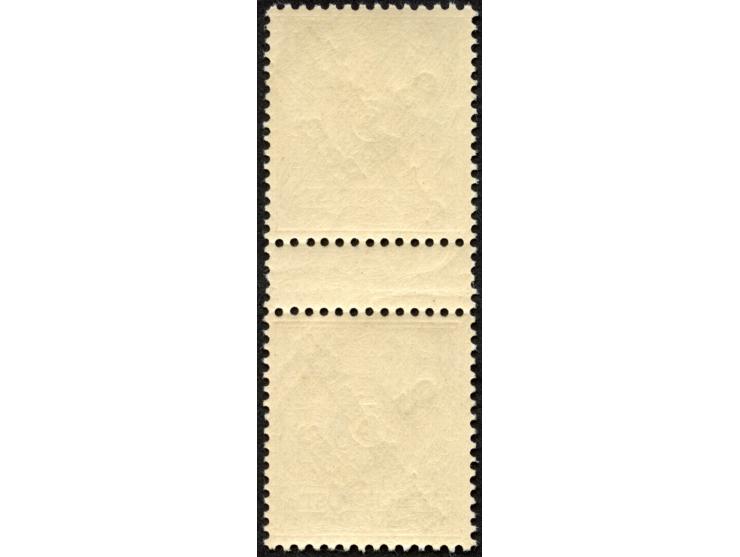1896, diagonaler Aufdruck 2 P. auf 3 Pfg. hellockerbraun, senkrechtes Zwischenstegpaar, postfrisch, tadellos, unsigniert, Bef