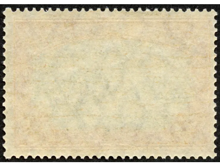 1905/20, Kaiseryacht mit Wz. Kriegsdruck gez. 25:17 Rahmenzeichnung Type III Mittelstück Type II 3 R. dunkelrot/grünschwarz, 