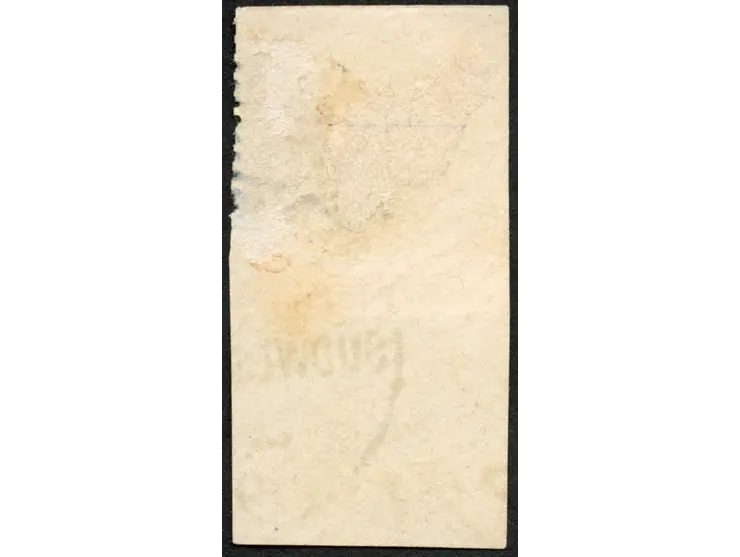 1891, Krone/Adler 10 Pfg. lebhaftrosabraun, braun quarzend, sauber gestempelt “OTYIMBINGUE” auf Briefstück, tadellos, Kurzbef
