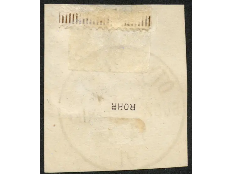 1891, Krone/Adler 20 Pfg. mittelultramarin, sauber gestempelt “OTYIMBINGUE 14/3 91”, tadellos, sign. Rohr, Kurzbefund Steuer 