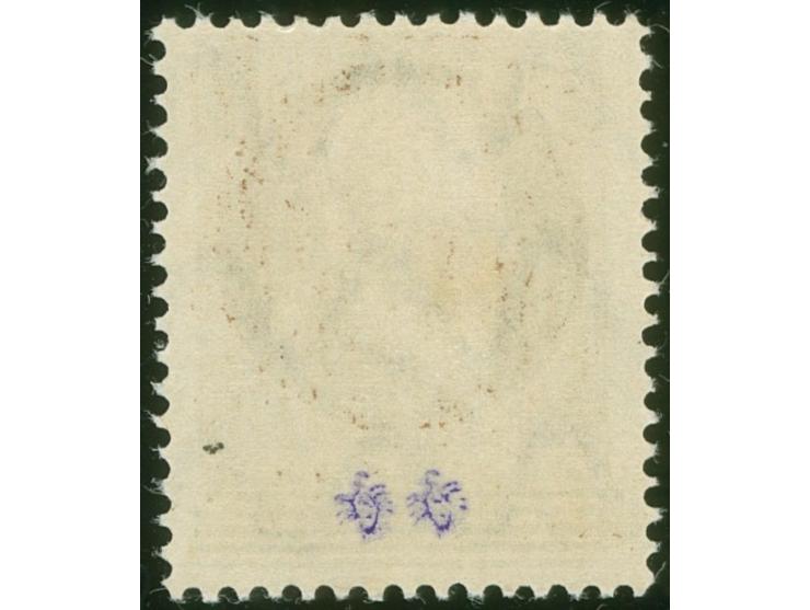1920, Ludwig 50 Pfg., mit Doppelaufdruck, postfrisch, tadellos, sign. Barbe sowie Fotoattest Bernhard BPP (2026)