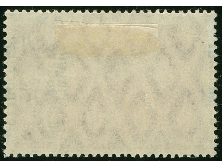 1920, 2,50 M. karmin, mit stark verschobenem Aufdruck, ungebraucht, tadellos, Kurzbefund Bernhard BPP (2026)