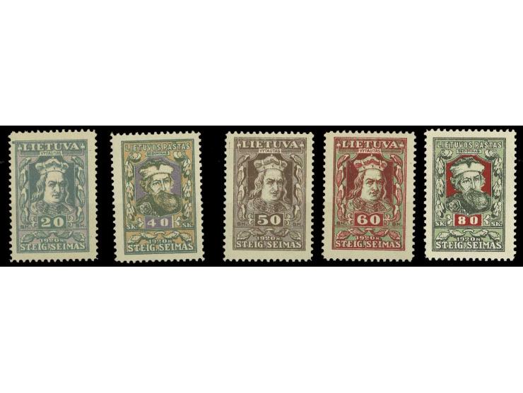 20-80 Sk., ungebraucht, Kabinett
